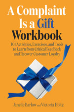 Cover image for A Complaint Is a Gift Workbook, isbn: 9781523002993