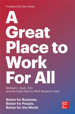 Cover image for A Great Place to Work For All, isbn: 9781523095087