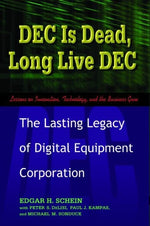 Cover image for DEC Is Dead, Long Live DEC, isbn: 9781576753057