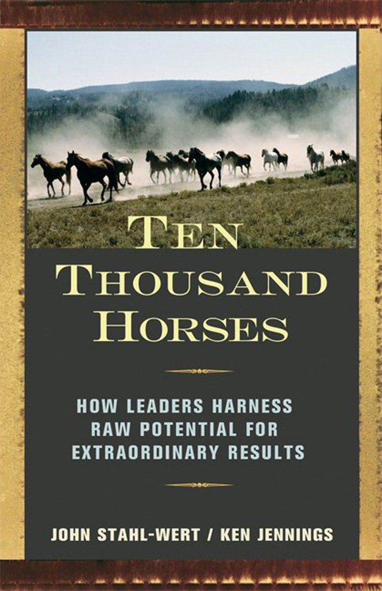 Cover image for Ten Thousand Horses, isbn: 9781576754504