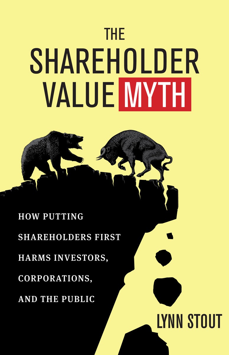 Cover image for The Shareholder Value Myth, isbn: 9781605098135