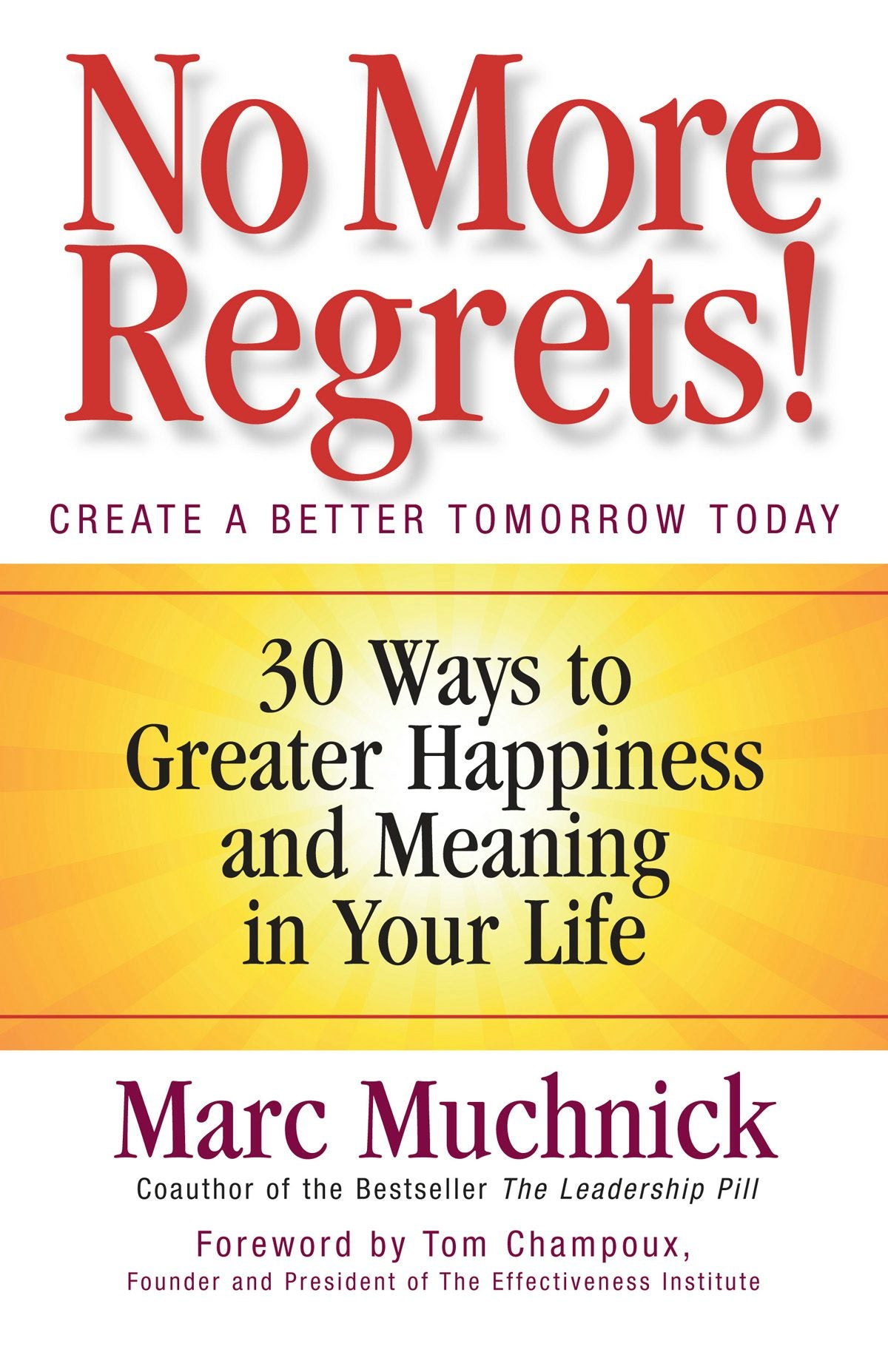 Cover image for No More Regrets!, isbn: 9781605098869