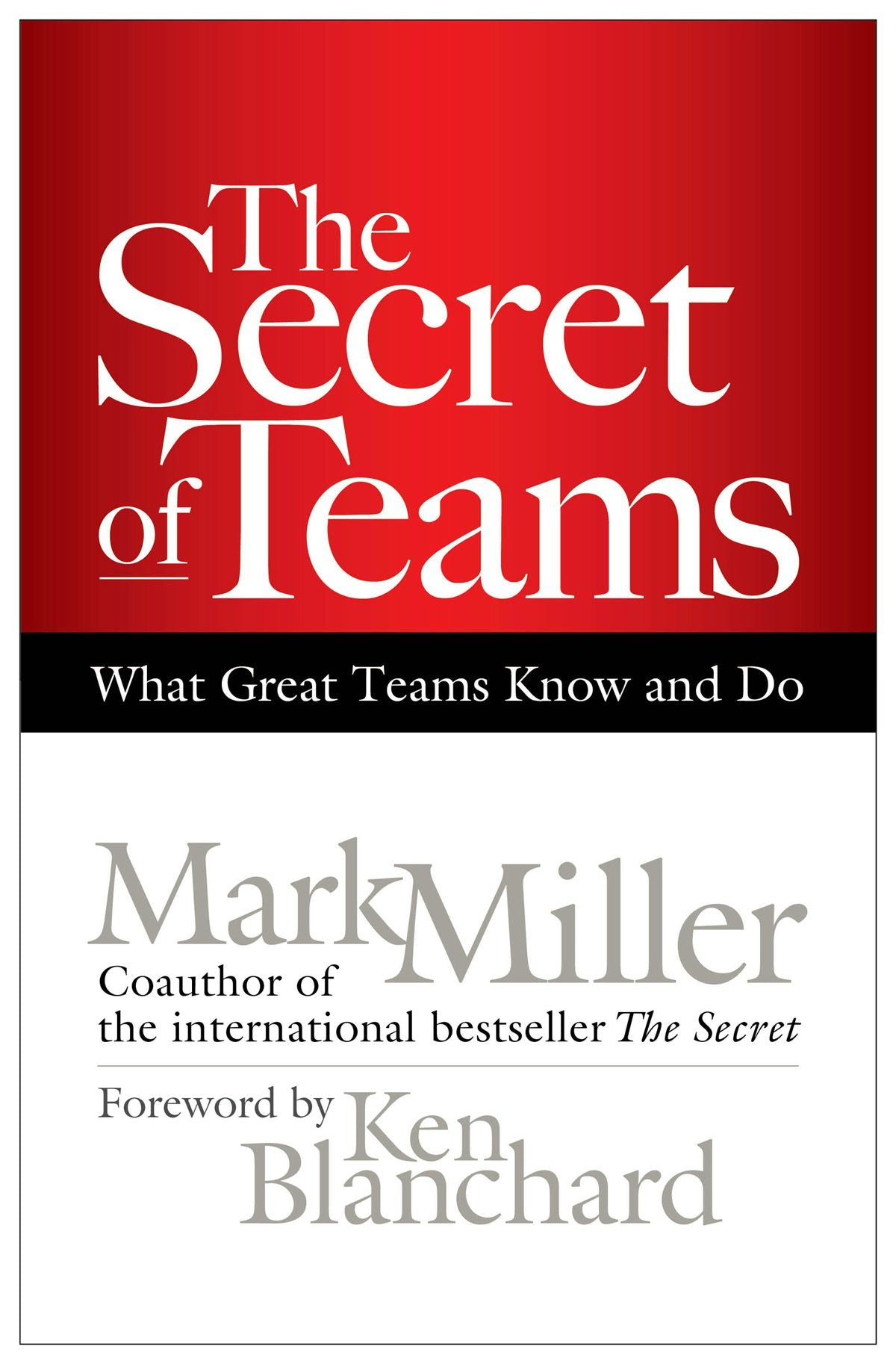 Cover image for The Secret of Teams, isbn: 9781609940935