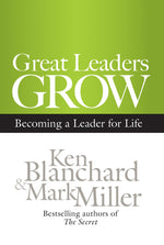 Cover image for Great Leaders Grow, isbn: 9781609943035