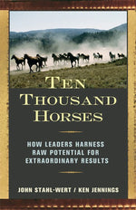 Cover image for Ten Thousand Horses, isbn: 9781609944193