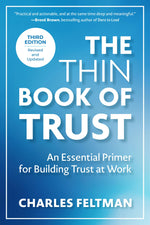 Cover image for The Thin Book of Trust, Third Edition, isbn: 9798890570406
