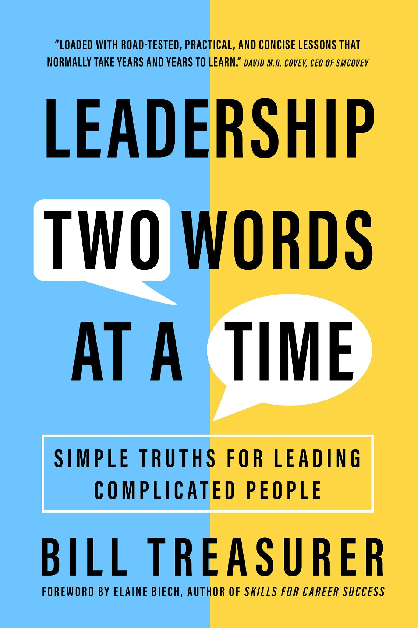 Cover image for Leadership Two Words at a Time, isbn: 9781523003174