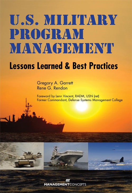Cover image for U.S. Military Program Management, isbn: 9781567261844