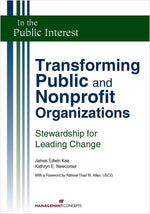 Cover image for Transforming Public and Nonprofit Organizations, isbn: 9781567262278