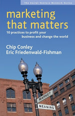 Cover image for Marketing That Matters, isbn: 9781576753835
