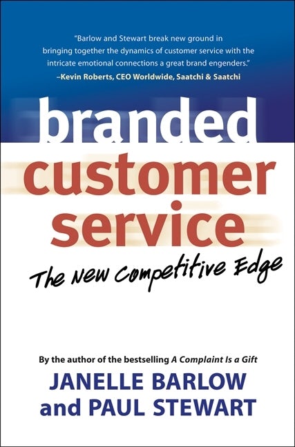 Cover image for Branded Customer Service, isbn: 9781576754047