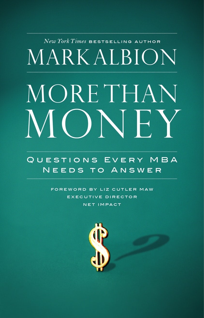 Cover image for More Than Money, isbn: 9781576756560