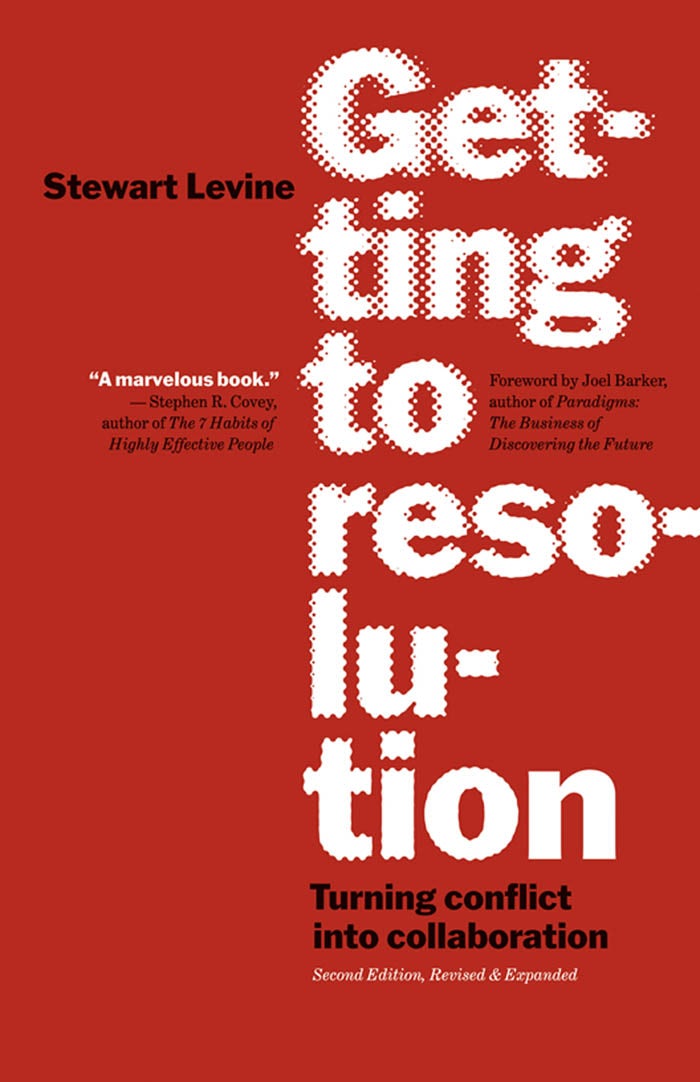 Cover image for Getting to Resolution, isbn: 9781576757710