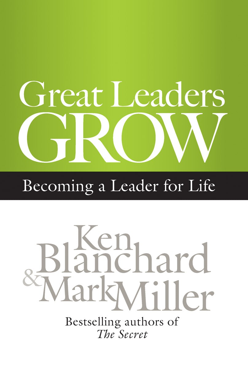 Cover image for Great Leaders Grow, isbn: 9781609943035