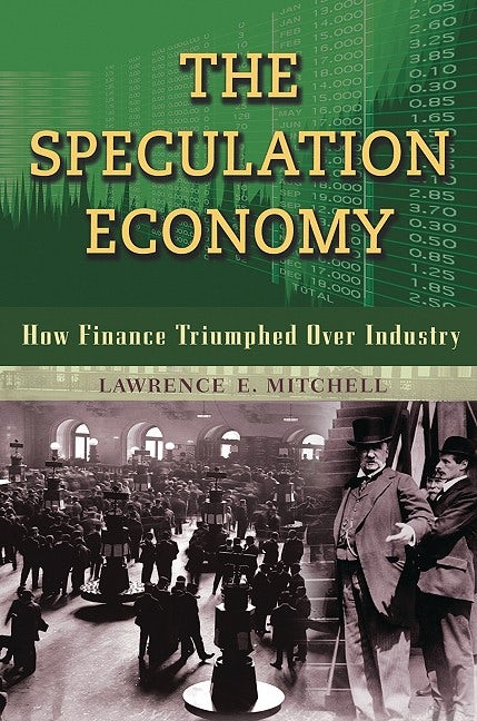 Cover image for The Speculation Economy, isbn: 9781609944483