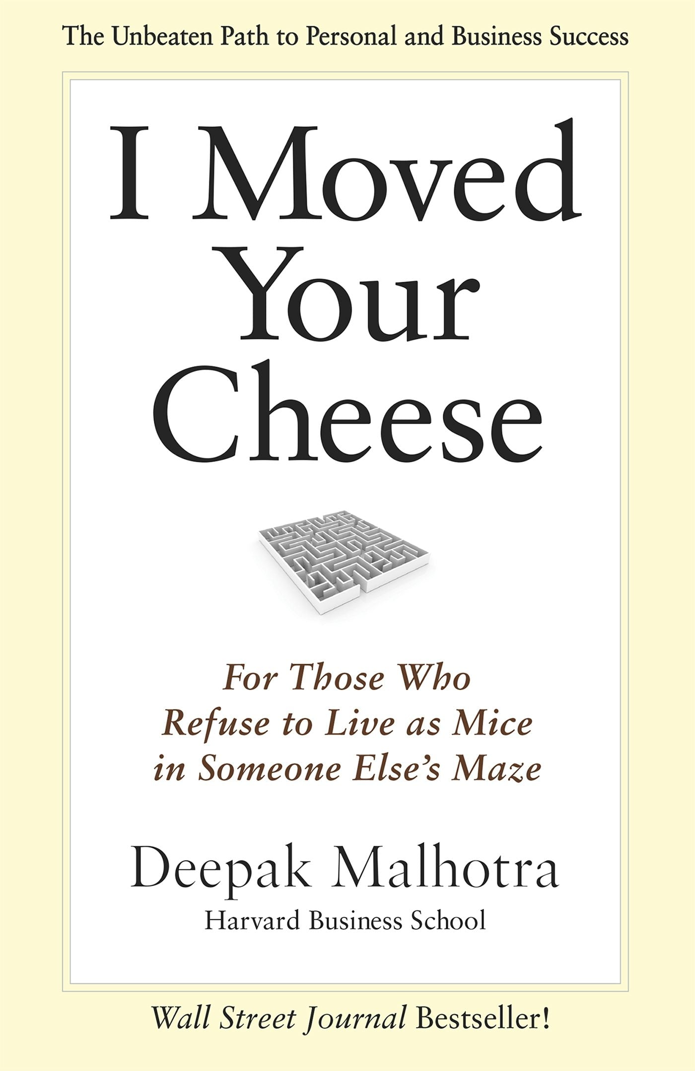 Cover image for I Moved Your Cheese, isbn: 9781609949761