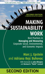 Cover image for Making Sustainability Work, isbn: 9781609949938