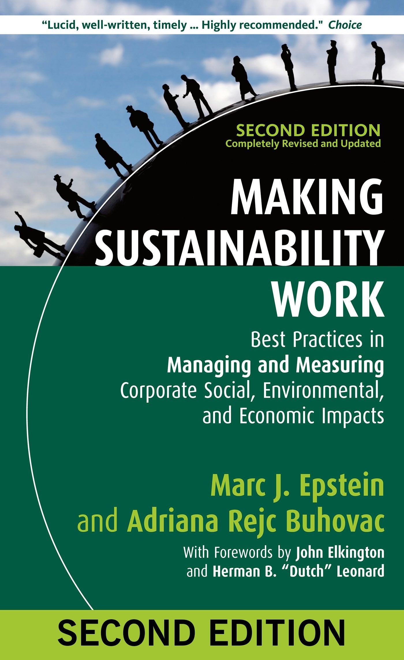 Cover image for Making Sustainability Work, isbn: 9781609949938