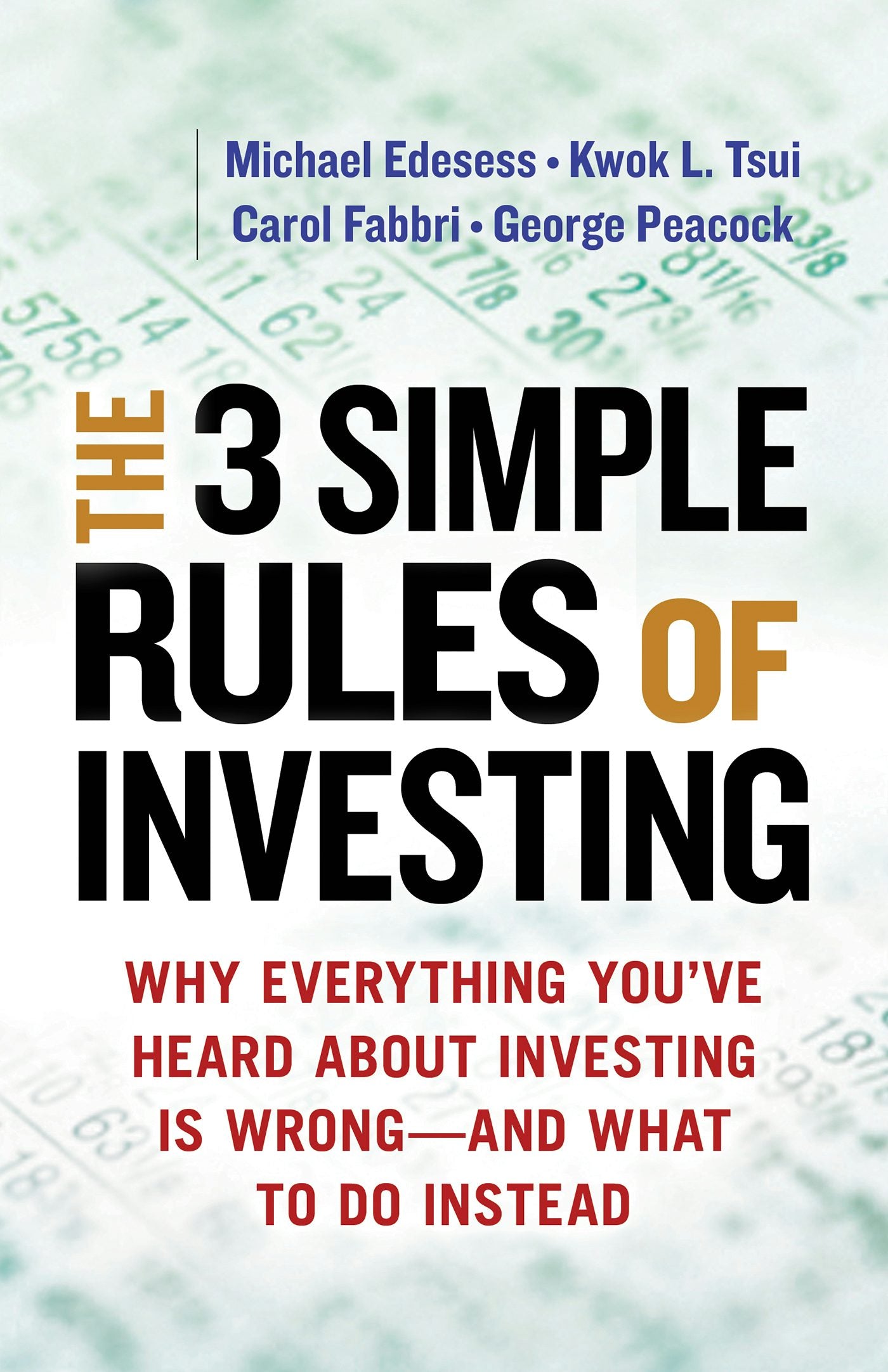 Cover image for The 3 Simple Rules of Investing, isbn: 9781626561625