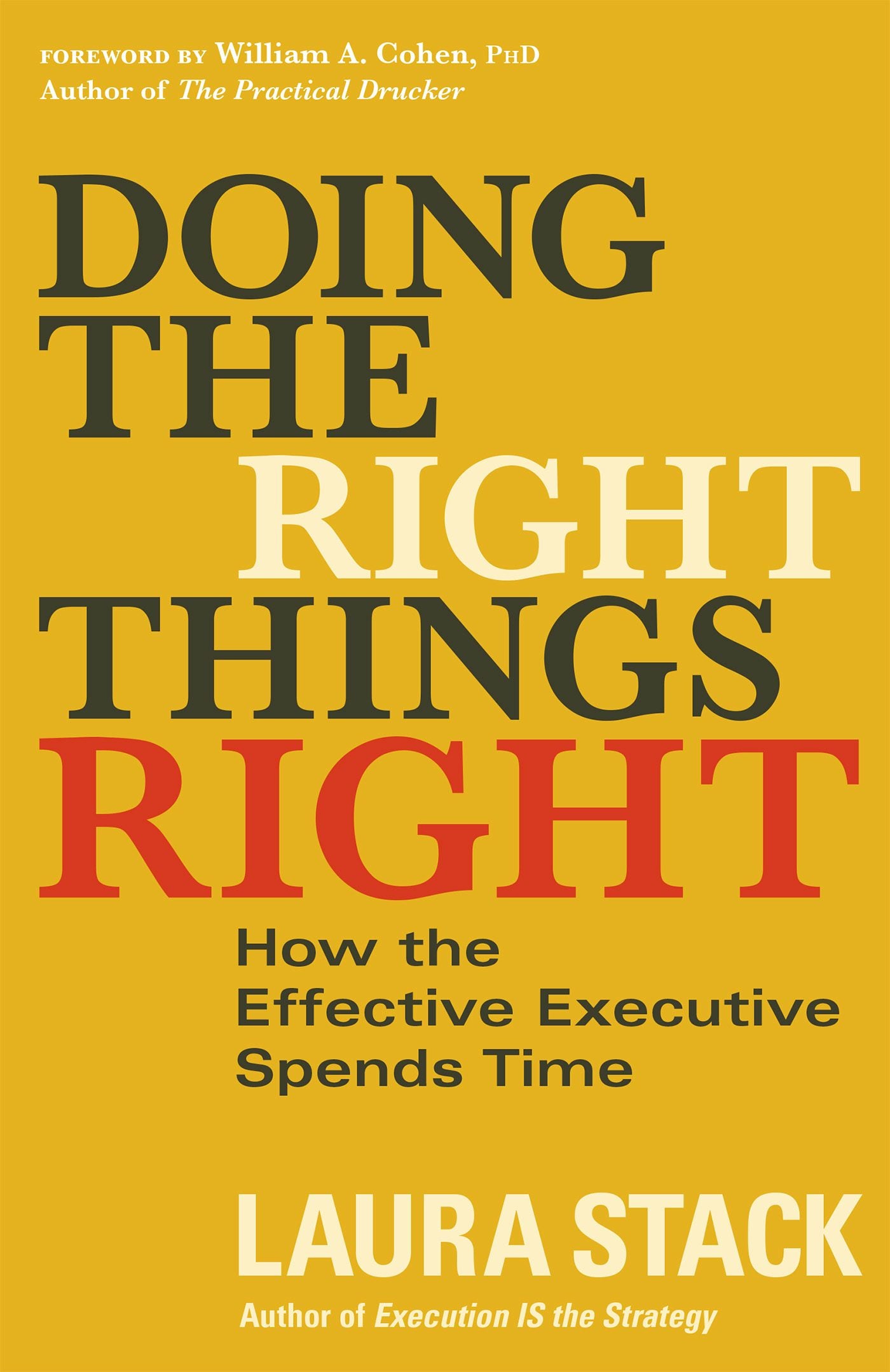 Cover image for Doing the Right Things Right, isbn: 9781626565661