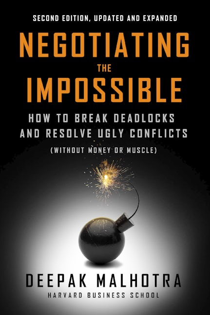 Cover image for Negotiating the Impossible, Second Edition, isbn: 9798890570987