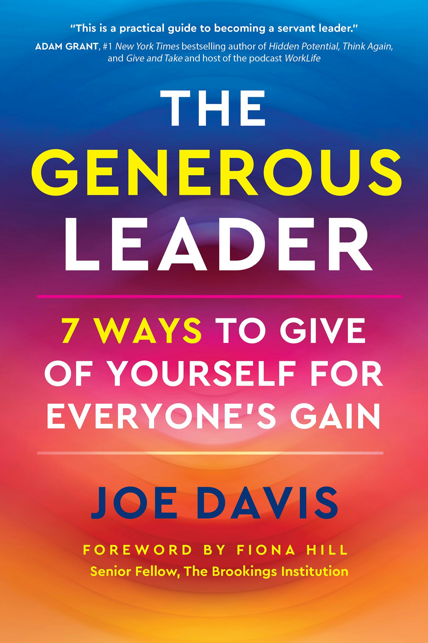 Cover image for The Generous Leader, isbn: 9798890572301